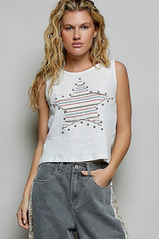 Lone Star Slim-Fit Ribbed Tank - Westly