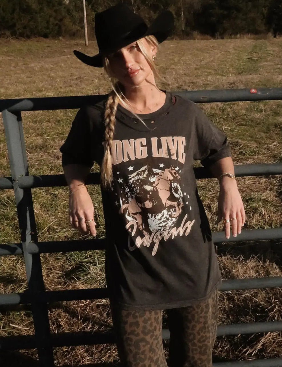 Long Live Cowgirls Vintage - Wash Graphic Tee - Westly