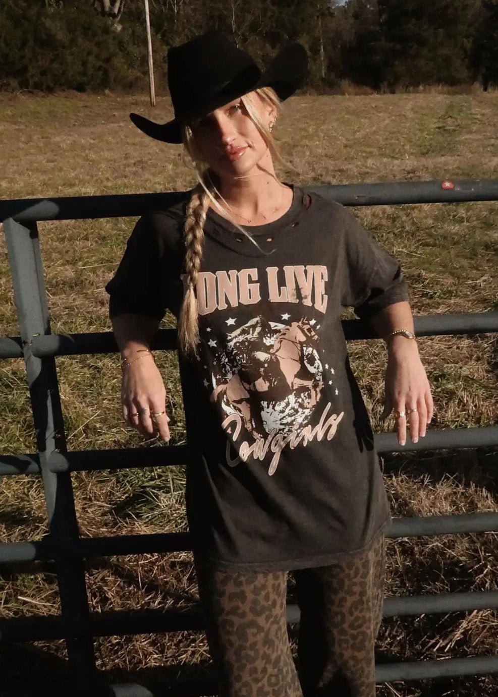 Long Live Cowgirls Vintage - Wash Graphic Tee - Westly