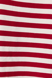 Long Weekend Striped Henley Lounge Top - Westly
