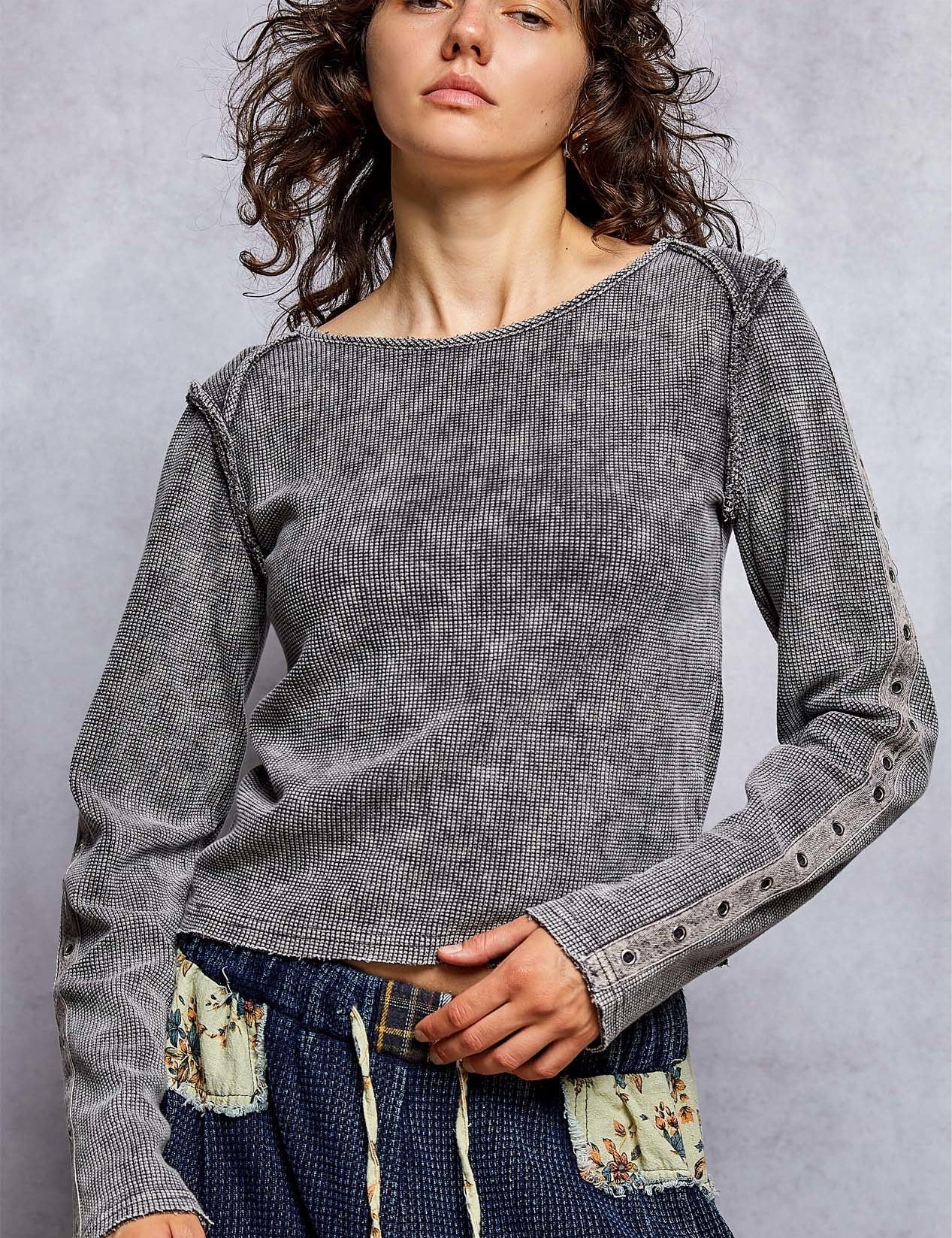 Loose Ends Snap Button Thermal - Westly