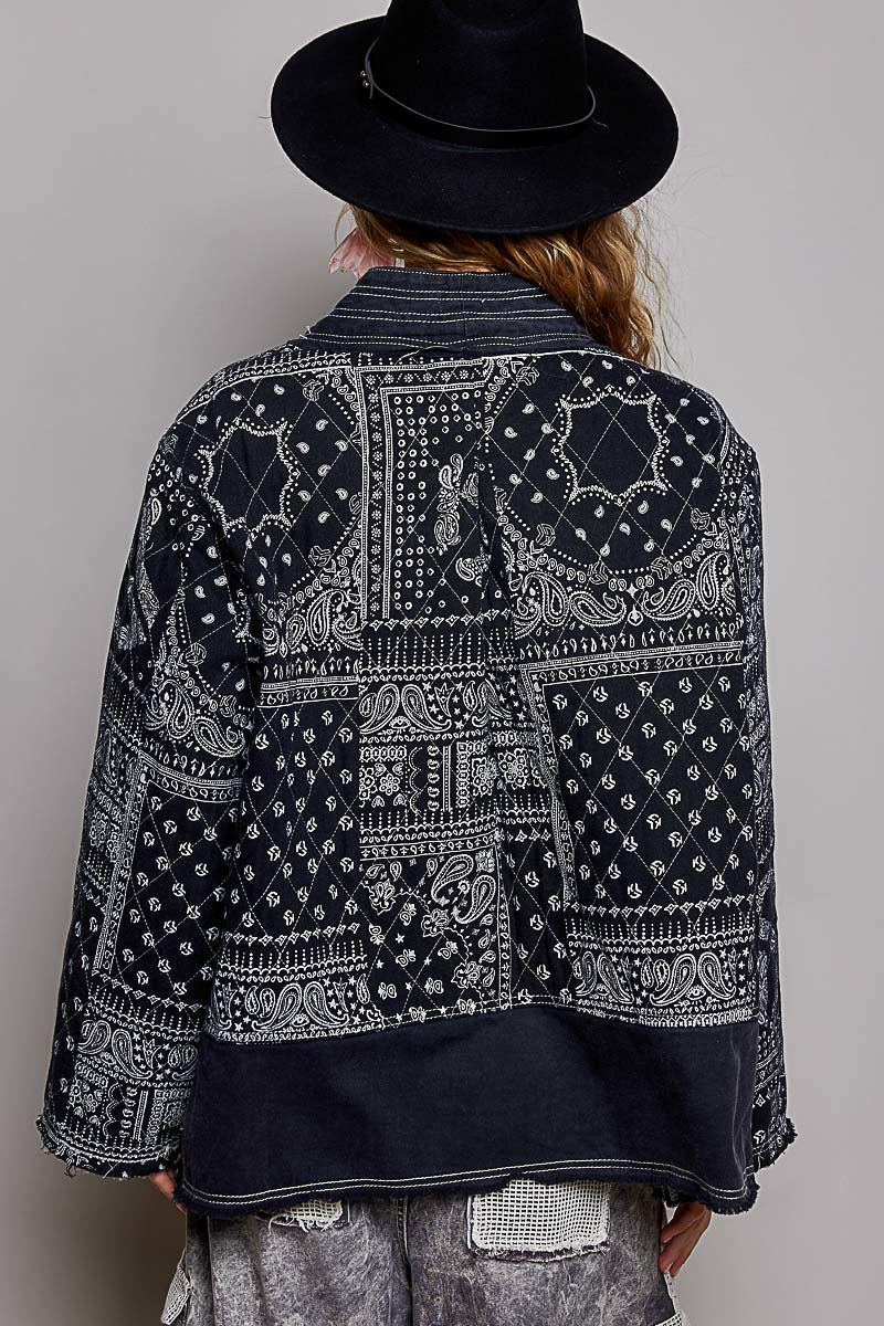 Lorretta Quilted Patch Jacket - Westly