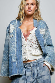 Lorretta Quilted Patch Jacket - Westly