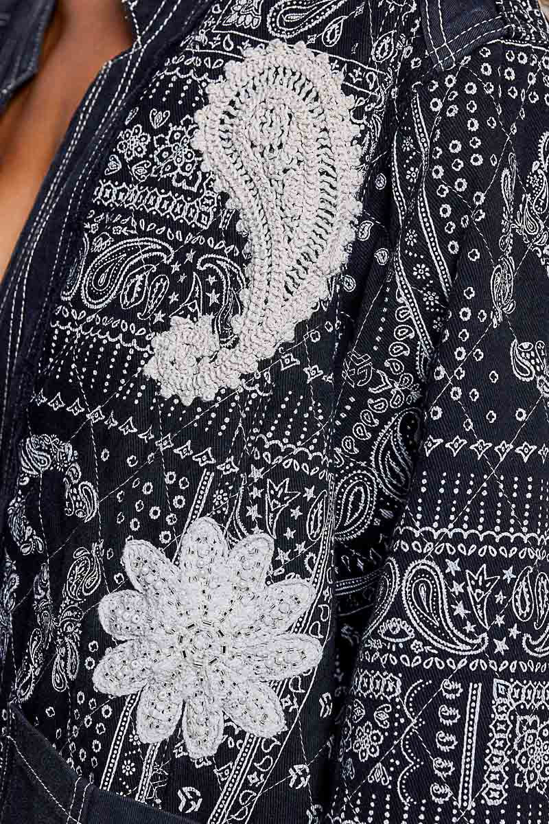 Lorretta Quilted Patch Jacket - Westly