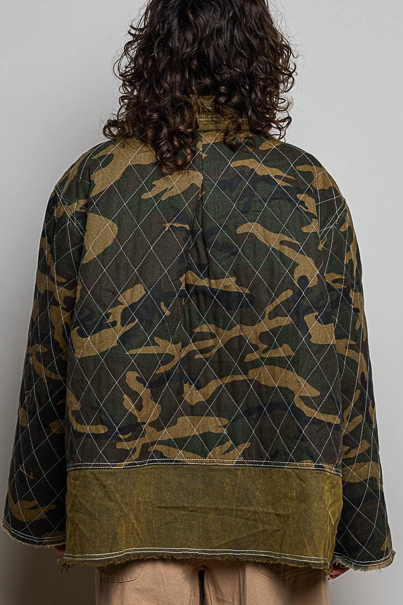 Lorretta Quilted Patch Jacket - Westly