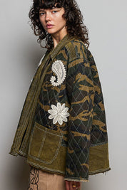 Lorretta Quilted Patch Jacket - Westly