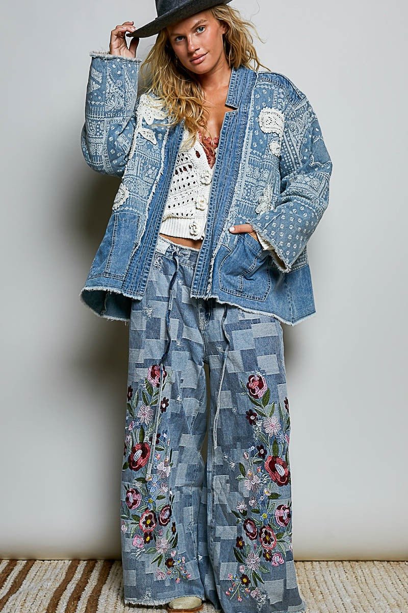 Lorretta Quilted Patch Jacket - Westly