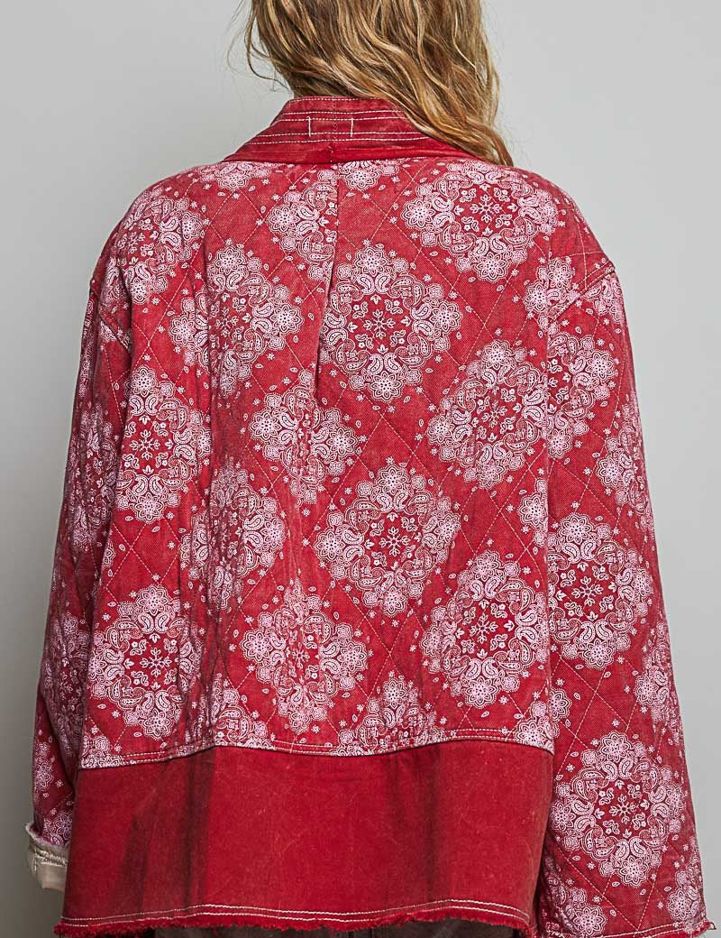 Lorretta Quilted Patch Jacket - Westly