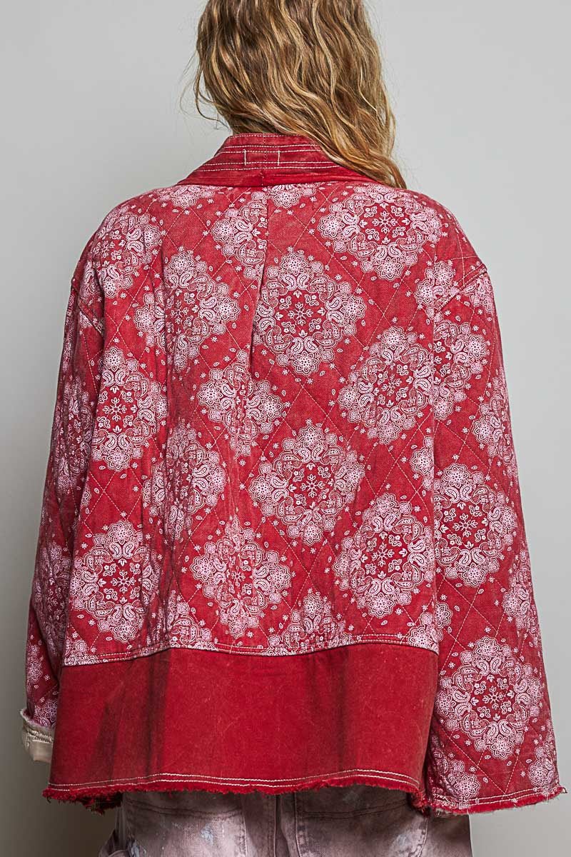 Lorretta Quilted Patch Jacket - Westly