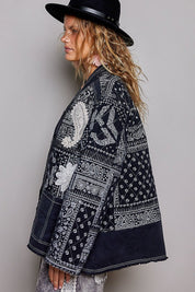 Lorretta Quilted Patch Jacket - Westly