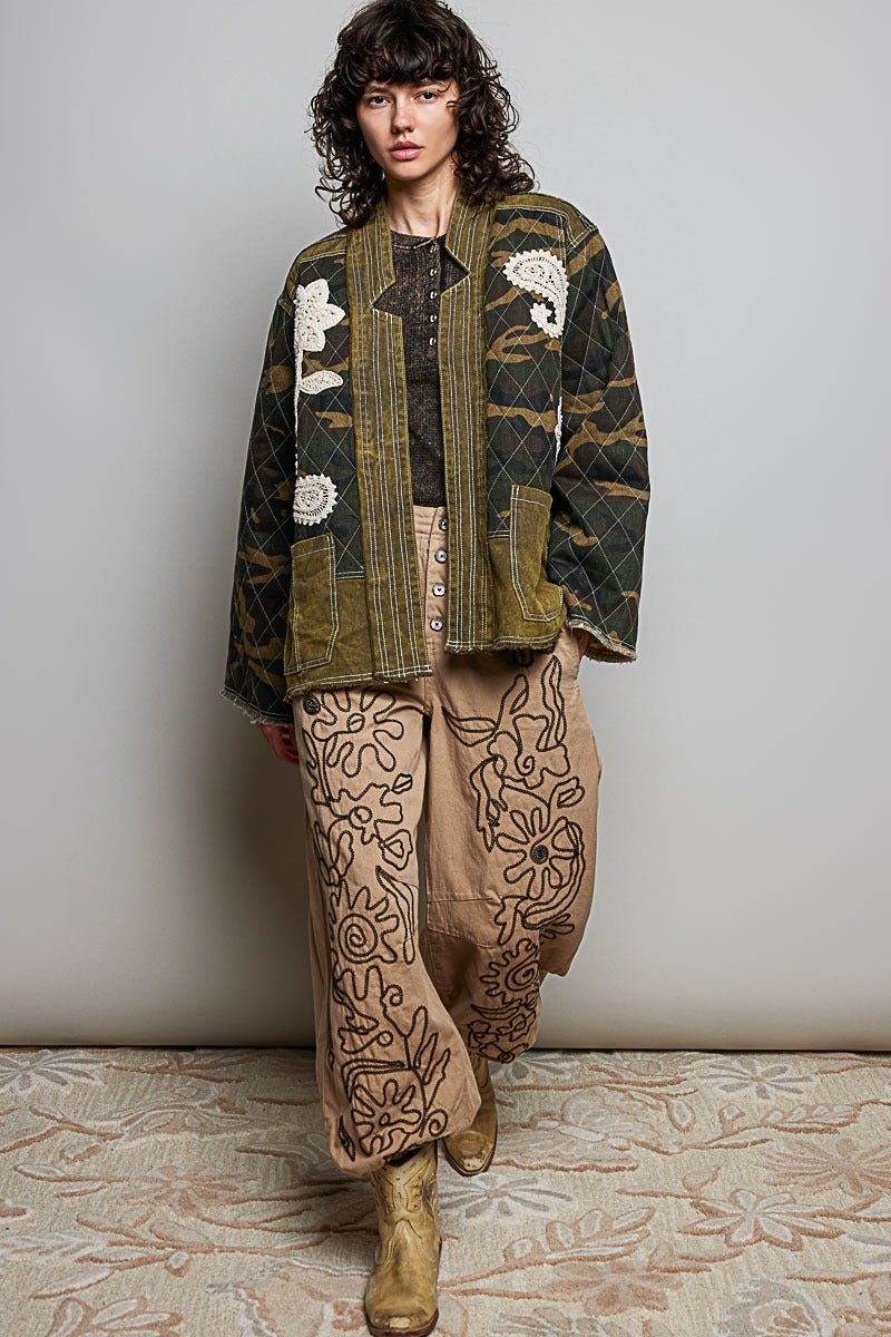 Lorretta Quilted Patch Jacket - Westly