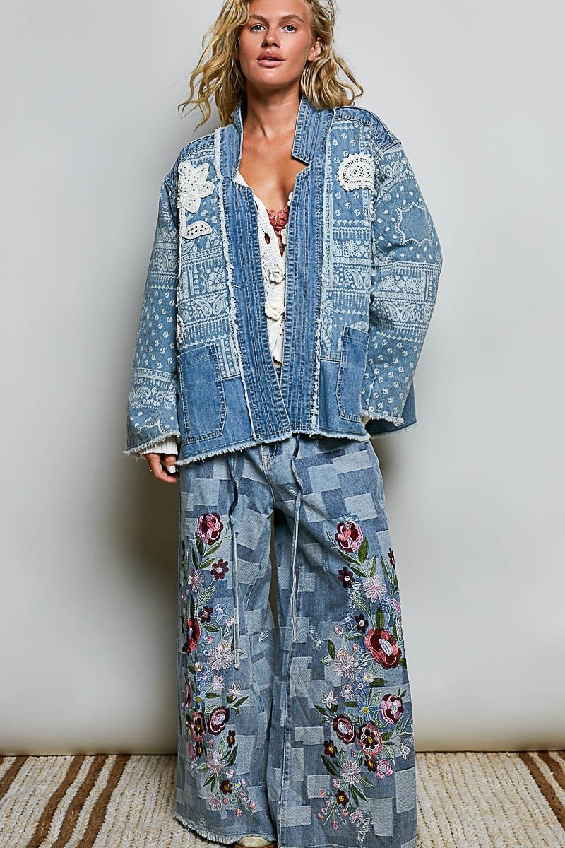 Lorretta Quilted Patch Jacket - Westly