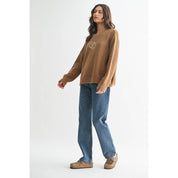 Lucky You Double Horseshoe Knit Sweater - Westly