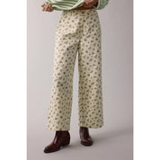 Macy Floral Denim Pants - Westly
