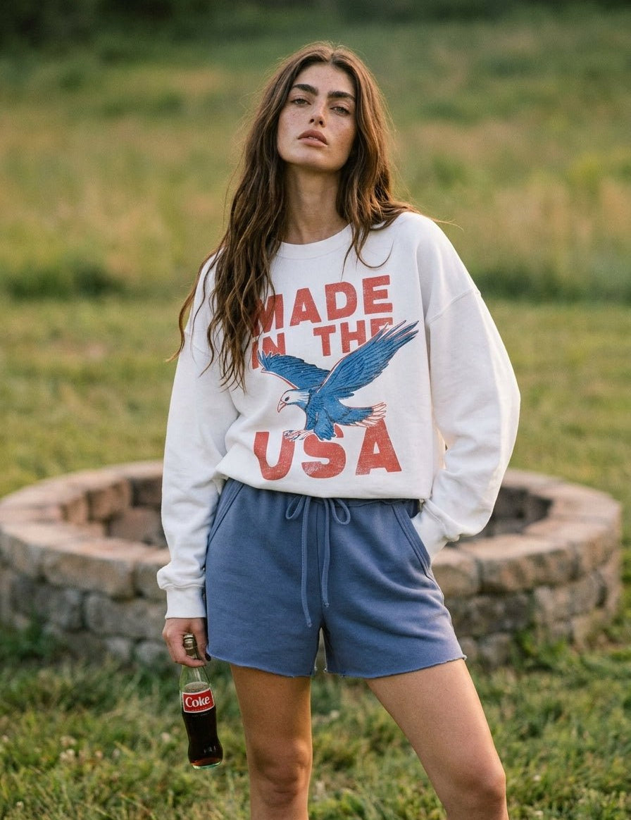 Made In The USA Oversized Sweatshirt - Westly