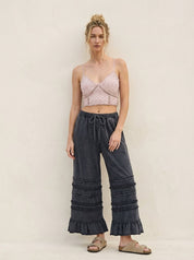 Made You Blush Bralette Crop Top - Westly