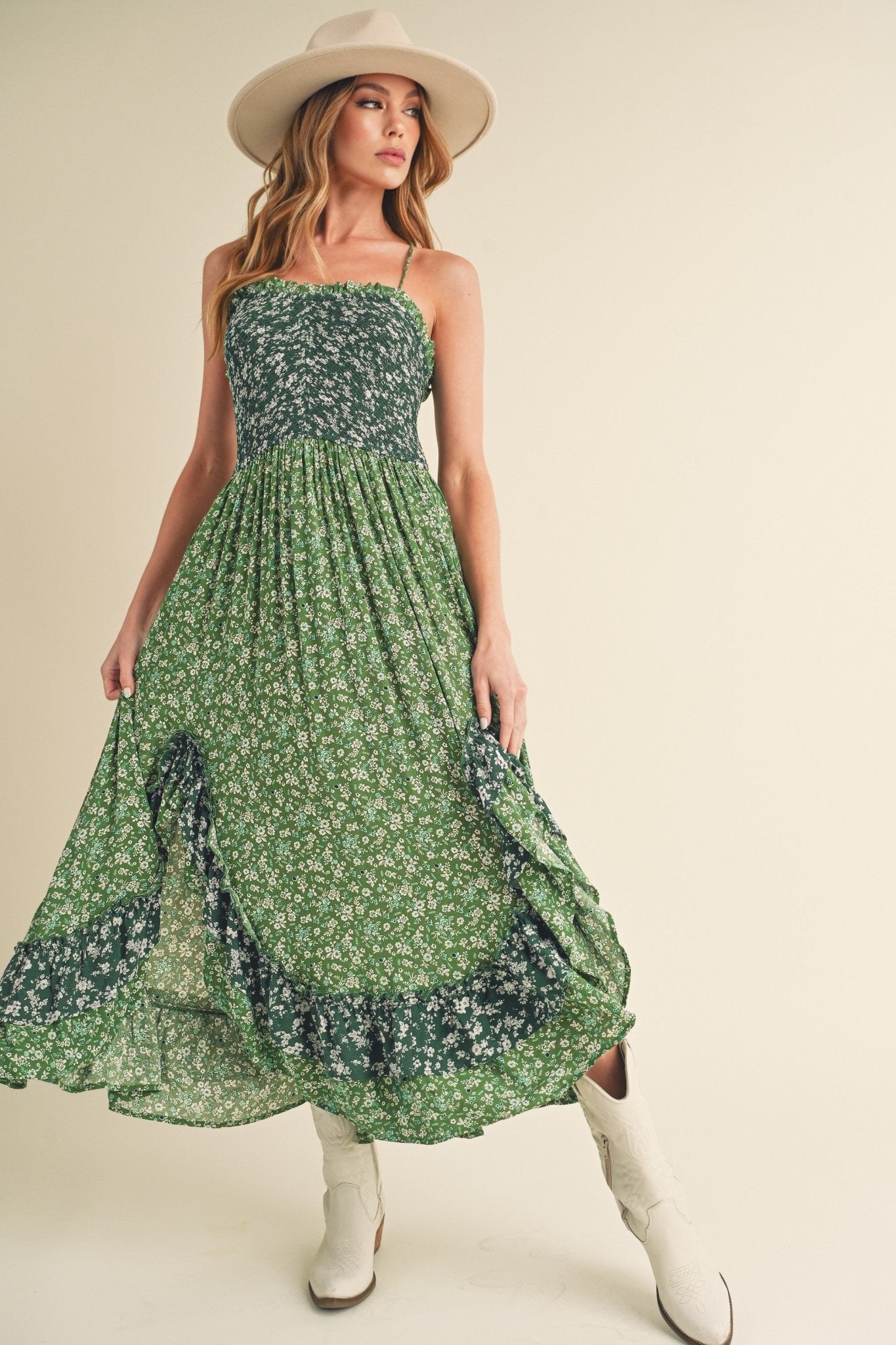 Magdalen Floral Maxi Dress - Westly