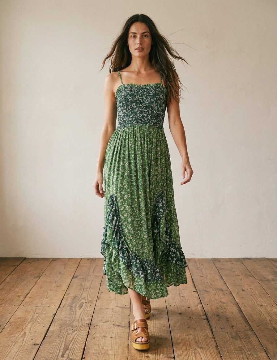 Magdalen Floral Maxi Dress - Westly