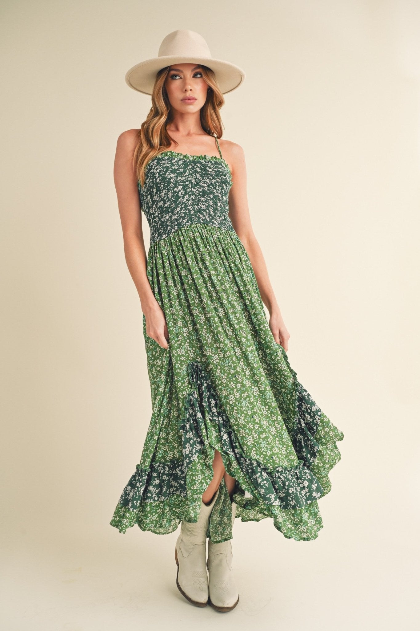 Magdalen Floral Maxi Dress - Westly