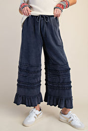 Maggie Washed Terry Pants - Westly