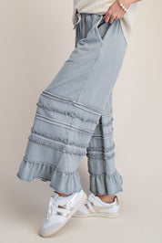 Maggie Washed Terry Pants - Westly