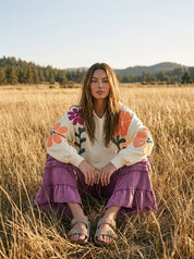 Maggie Washed Terry Pants - Westly