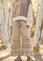 Maggie Washed Terry Pants - Westly