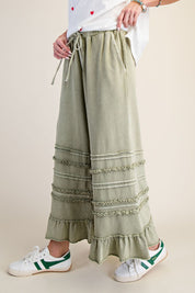 Maggie Washed Terry Pants - Westly