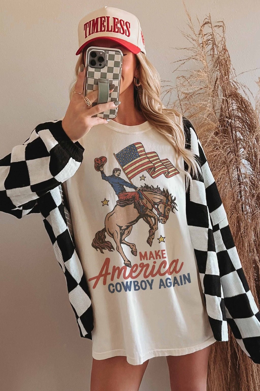 Make America Cowboy Again Graphic Tee - Westly