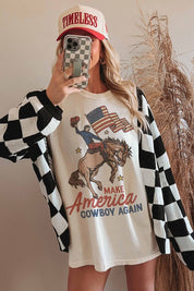 Make America Cowboy Again Graphic Tee - Westly