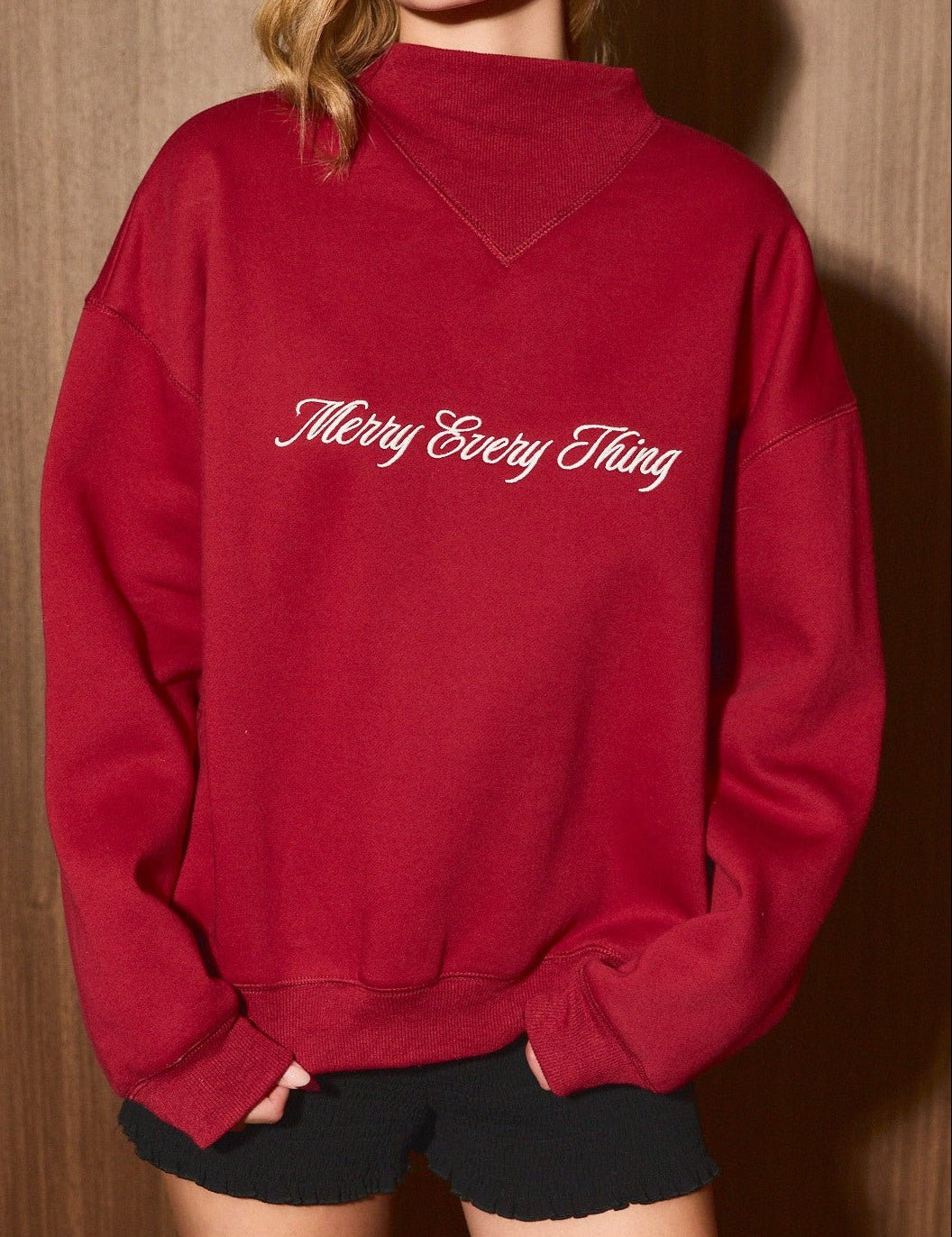 Making Merry Embroidered Sweatshirt - Westly