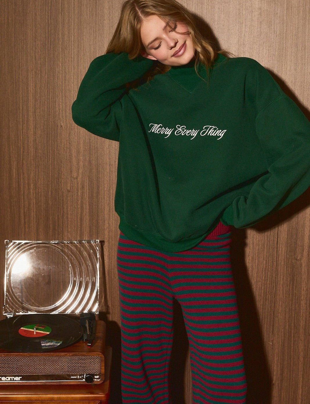 Making Merry Embroidered Sweatshirt - Westly