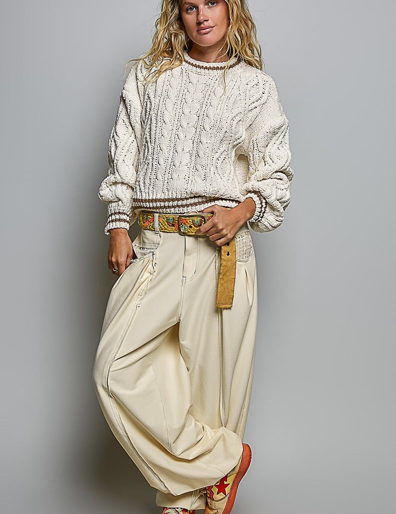 Maple Grove Cable Knit Sweater - Westly