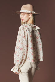 Marguerite Floral Ruffle Blouse - Westly