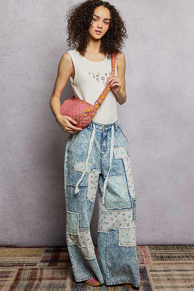 Maribel Hand Block Quilted Crossbody - Westly