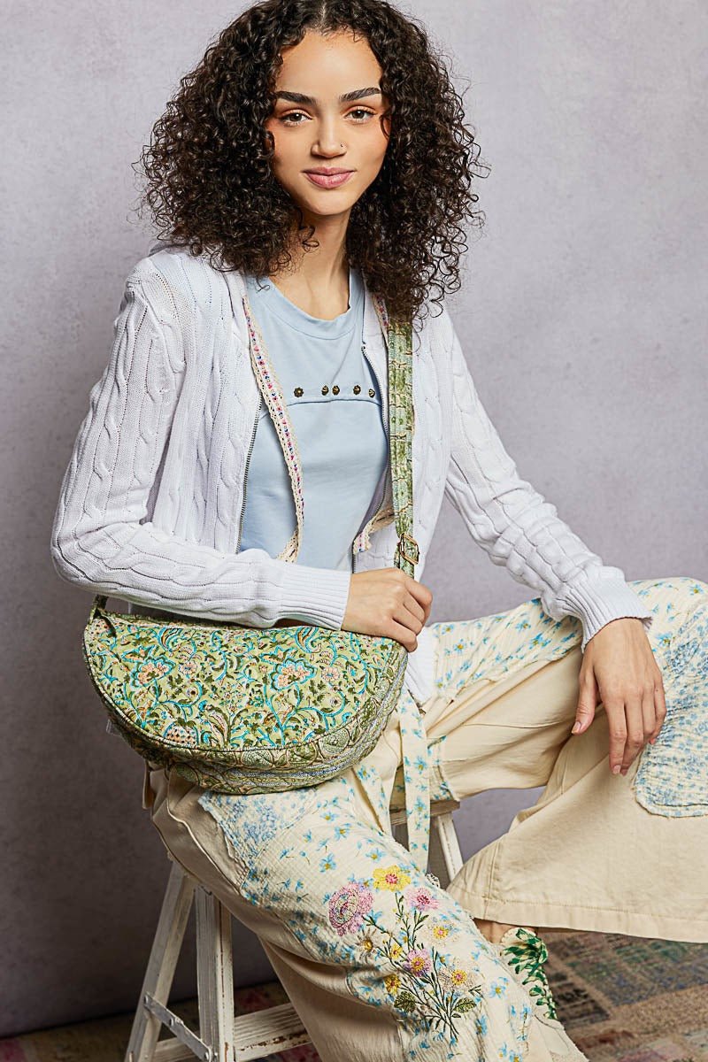 Maribel Hand Block Quilted Crossbody - Westly