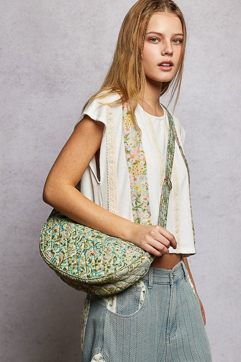 Maribel Hand Block Quilted Crossbody - Westly