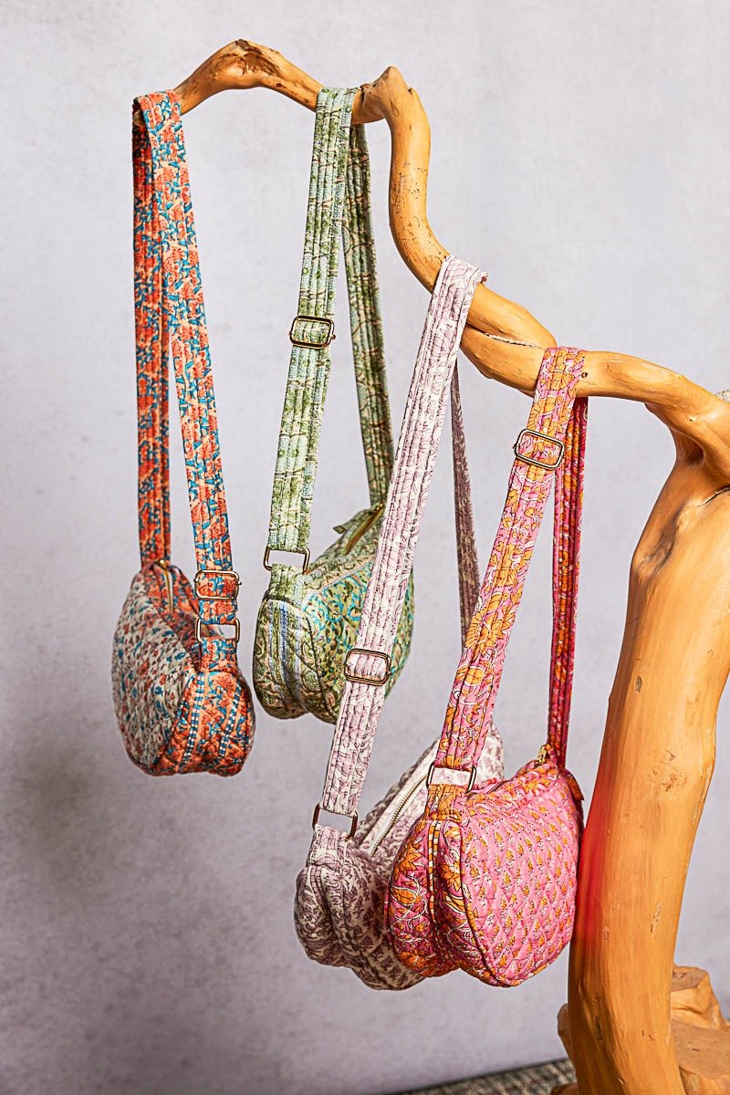 Maribel Hand Block Quilted Crossbody - Westly