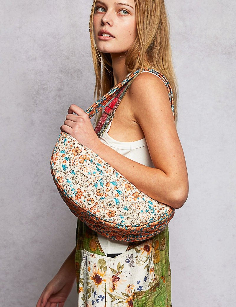 Maribel Hand Block Quilted Crossbody - Westly