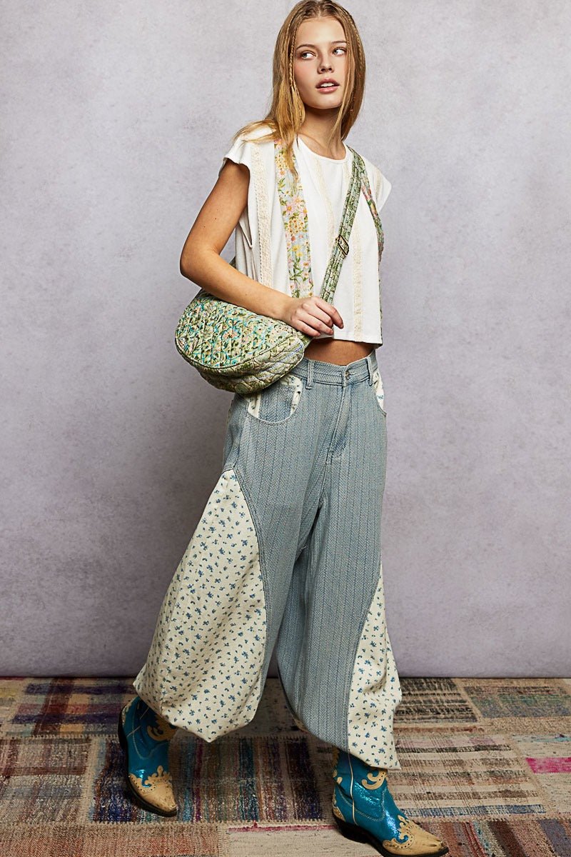 Maribel Hand Block Quilted Crossbody - Westly