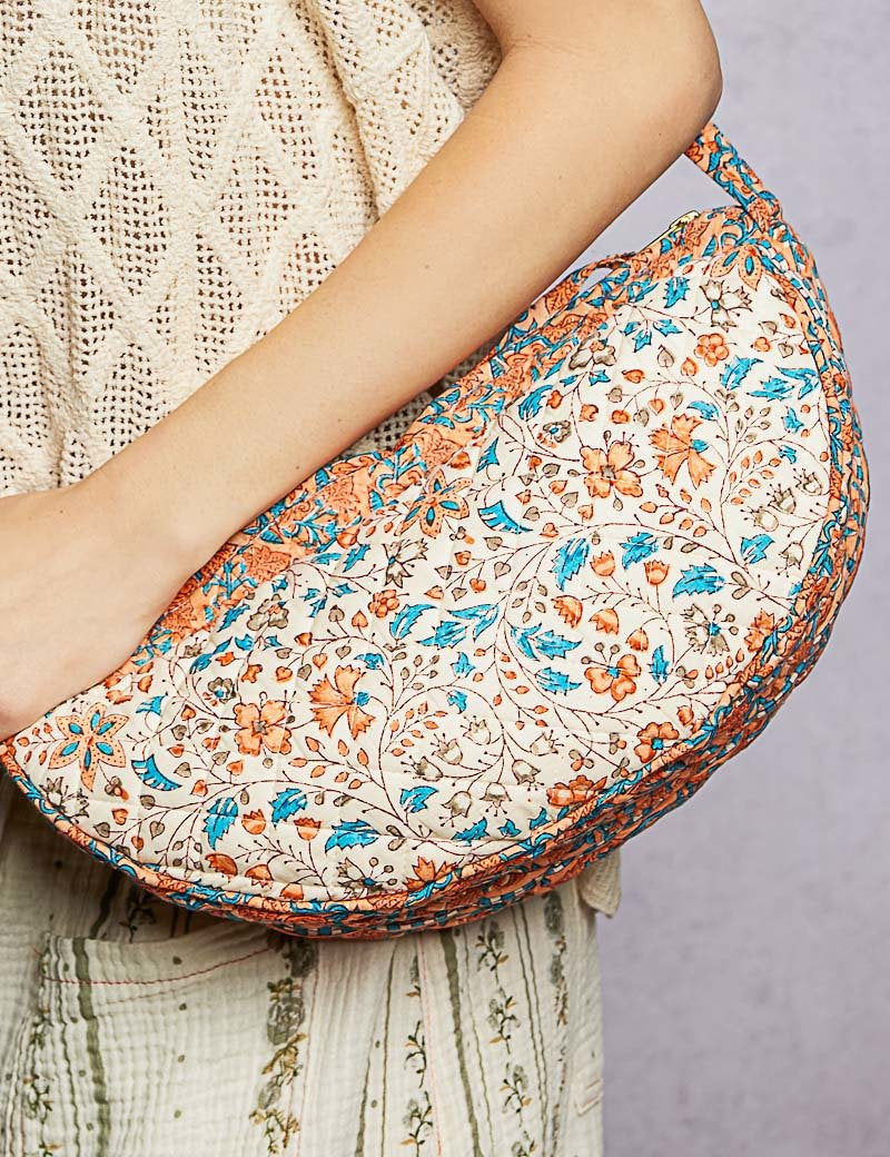 Maribel Hand Block Quilted Crossbody - Westly