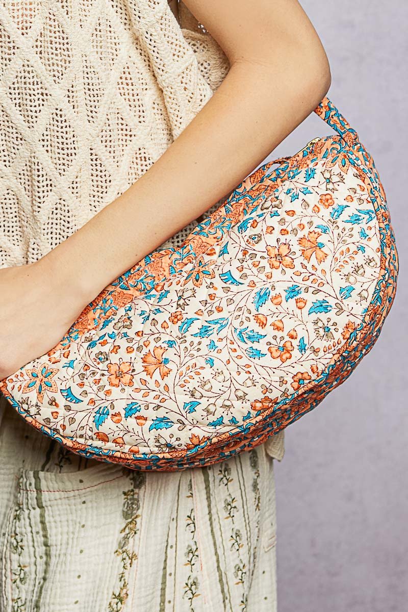 Maribel Hand Block Quilted Crossbody - Westly
