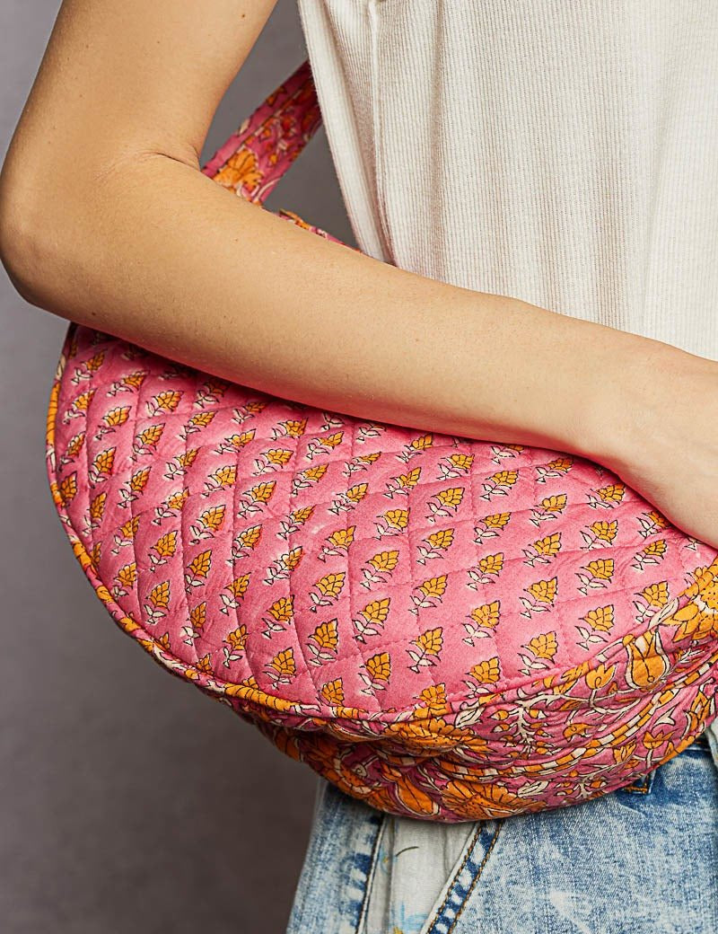 Maribel Hand Block Quilted Crossbody - Westly