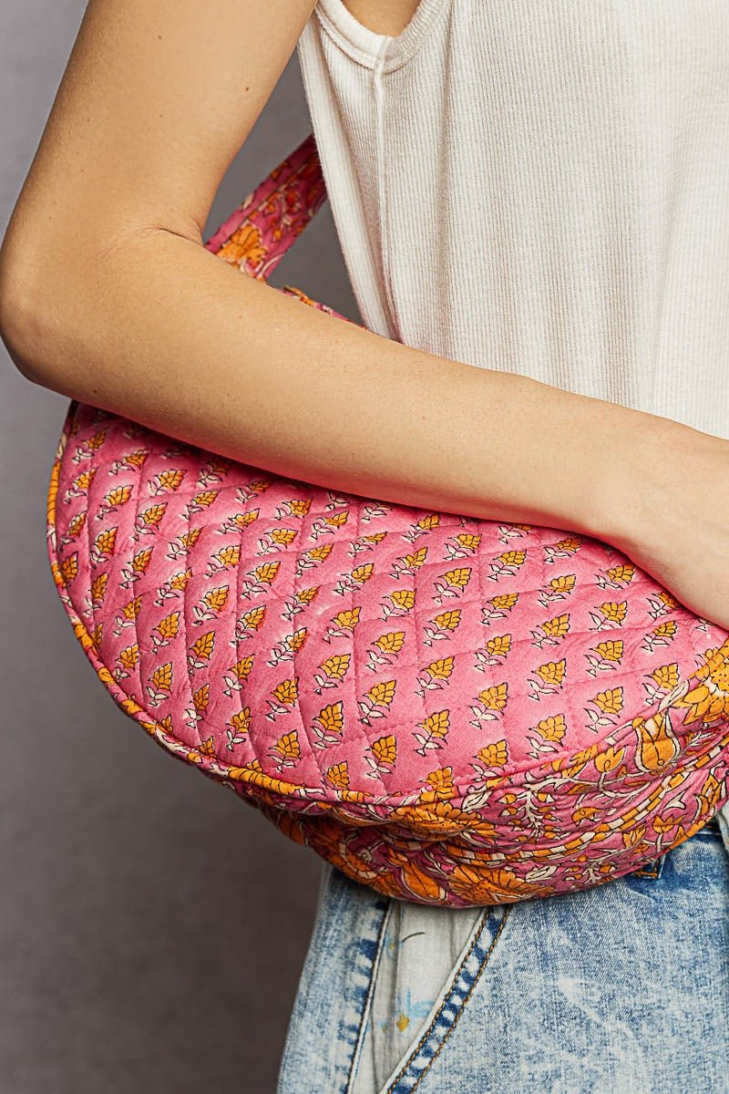 Maribel Hand Block Quilted Crossbody - Westly