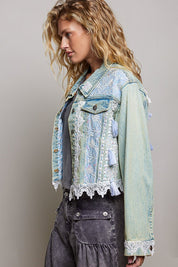 Marietta Embroidered Denim Jacket - Westly