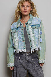 Marietta Embroidered Denim Jacket - Westly