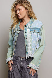 Marietta Embroidered Denim Jacket - Westly