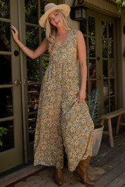Marigold Wide - Leg Floral Jumpsuit - Westly