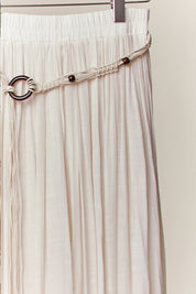 Mariner Boho Skirt with Rope Belt - Westly