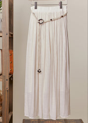 Mariner Boho Skirt with Rope Belt - Westly